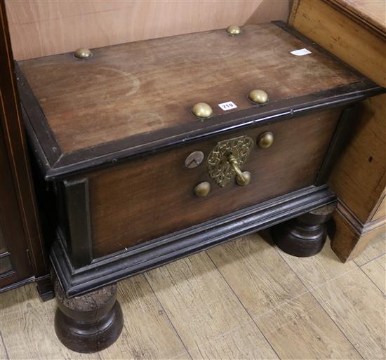 A Zanzibar style chest W.78cm